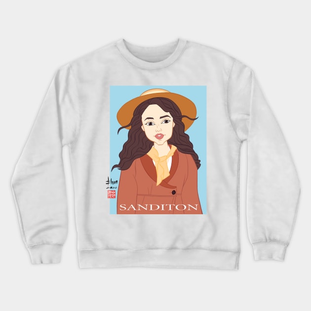 Sanditon Crewneck Sweatshirt by howardshum